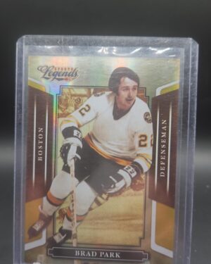 Brad Park, Donruss Legends, 2008, Mirror Gold, #66, /25, Boston Bruins