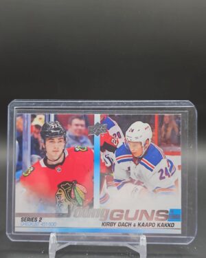 2019-20 Upper Deck Young Guns Checklist Kirby Dach Kaapo Kakko #500 Rookie RC