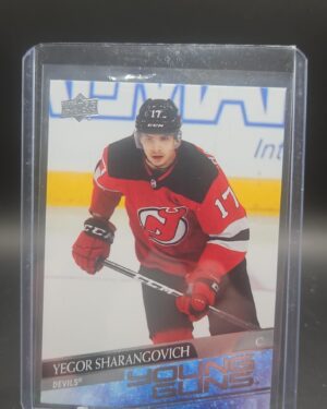 2020-21 Upper Deck Young Guns Yegor Sharangovich Rookie #489