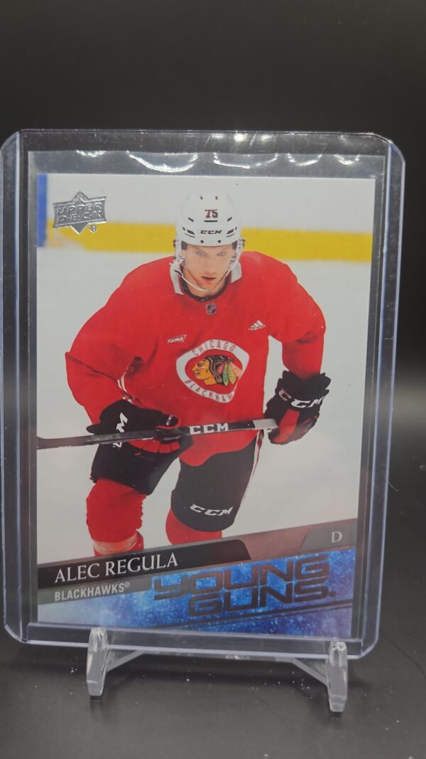 2020-21 UD SERIES 2 ALEC REGULA YOUNG GUNS ROOKIE #478