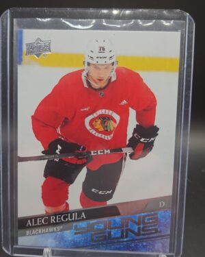 2020-21 UD SERIES 2 ALEC REGULA YOUNG GUNS ROOKIE #478