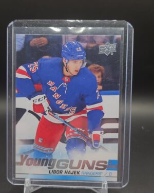 2019-20 Upper Deck Series 1 Young Guns #240 Libor Hajek rookie, New York Rangers, mint