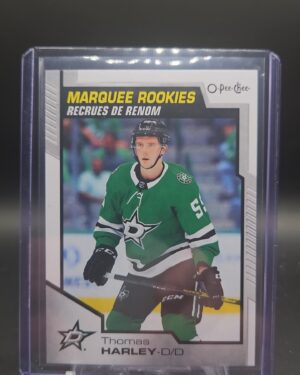 Thomas Harley, O-Pee-Chee Marquee Rookies, 2020-21, Upper Deck, Series 2, #614, Dallas Stars
