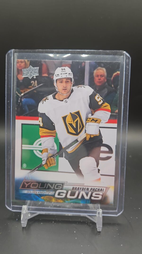 2022-23 Upper Deck Series 1 Young Guns Brayden Pachal #246 Golden Knights