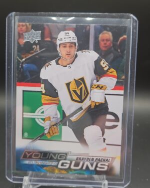 2022-23 Upper Deck Series 1 Young Guns Brayden Pachal #246 Golden Knights
