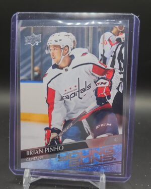 2020-21 Young Guns Brian Pinho #475 Capitals rookie card