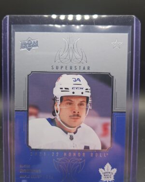 Auston Matthews 2021-22 Upper Deck Honor Roll #HR-50 - Toronto Maple Leafs