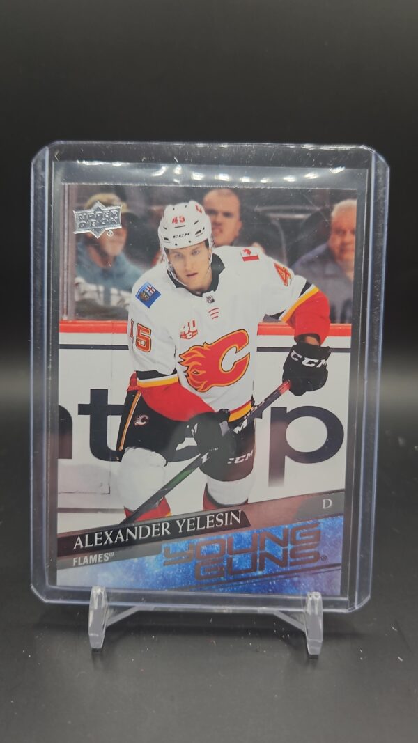 2020-21 Upper Deck Young Guns #488 Alexander Yelesin Calgary Flames Rookie
