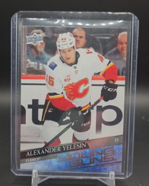 Alexander Yelesin Upper Deck 2020-21 Series 2 Young Guns #488 rookie hockey card