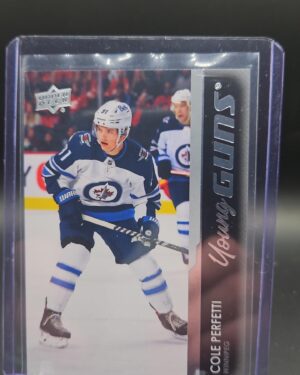 Cole Perfetti Young Guns Rookie Card 2021-22 Winnipeg Jets