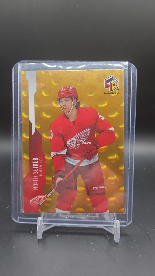 2021-22 Upper Deck Moritz Seider HoloGrFx Gold Rookie #HG-13