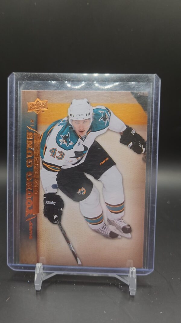 2007-08 Upper Deck Young Guns #494 Lukas Kaspar San Jose Sharks