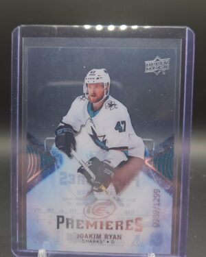 2017-18 Upper Deck ICE Premieres Joakim Ryan Rookie /1299 San Jose Sharks