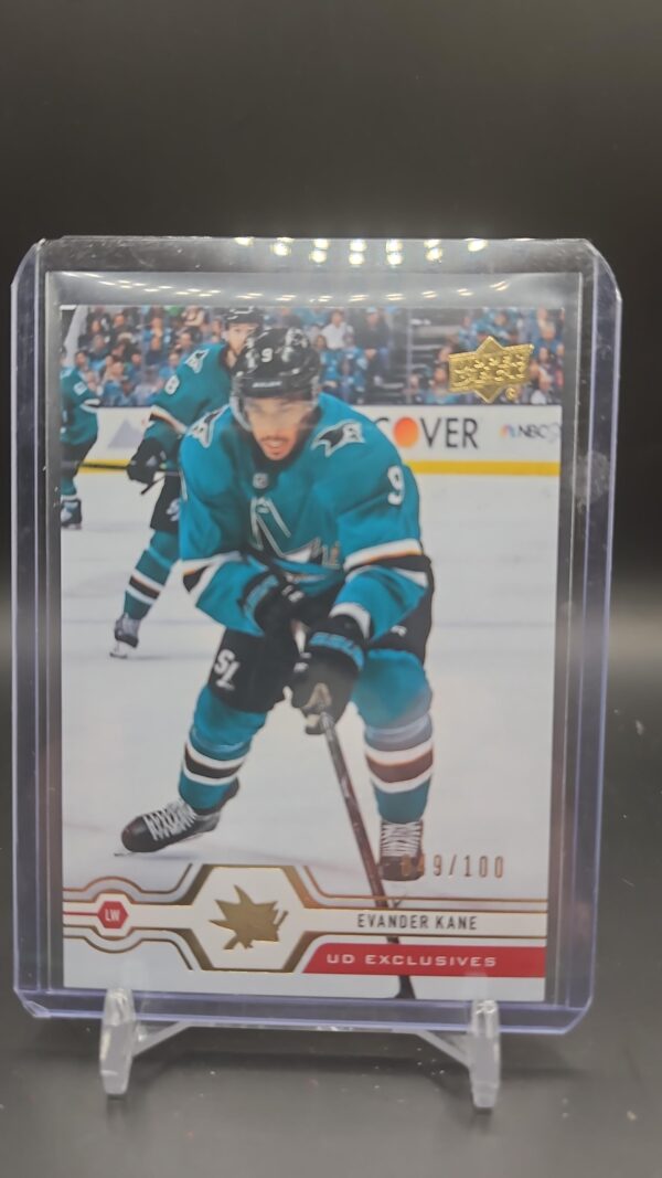 2019-20 Upper Deck UD Exclusives /100 Evander Kane #162