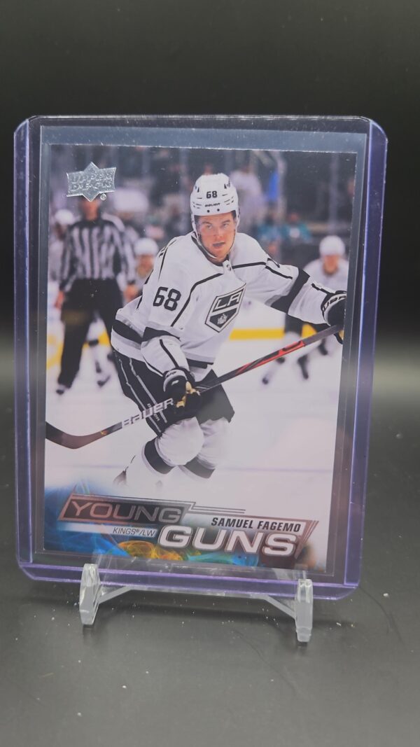 Samuel Fagemo Young Guns 2022-23 Upper Deck Series 1 Los Angeles Kings