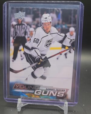 Samuel Fagemo Young Guns 2022-23 Upper Deck Series 1 Los Angeles Kings