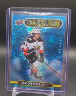 2021-22 Upper Deck Blue Dazzlers DZ-51 Mason McTavish Anaheim Ducks RC