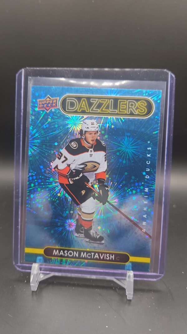 2021-22 Upper Deck Blue Dazzlers DZ-51 Mason McTavish Anaheim Ducks RC