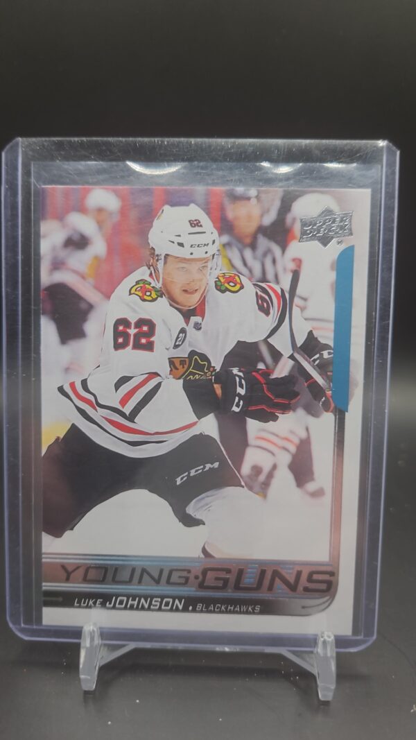 2018-19 Upper Deck Young Guns Luke Johnson Blackhawks #245