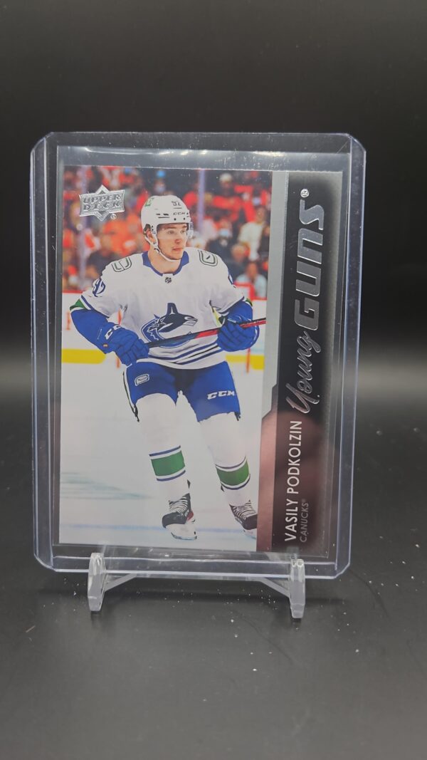 2021-22 Upper Deck Vasily Podkolzin Young Guns Rookie RC #481 Canucks