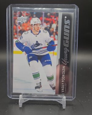 2021-22 Upper Deck Vasily Podkolzin Young Guns Rookie RC #481 Canucks