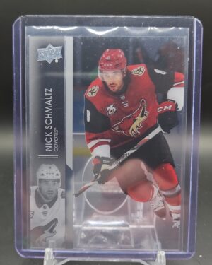 2021-22 Upper Deck Series 1 Base Card Clear Cut #12 - Nick Schmaltz