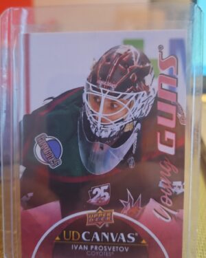 2021-22 Upper Deck Series 1 - UD Canvas Young Guns #C106 Ivan Prosvetov