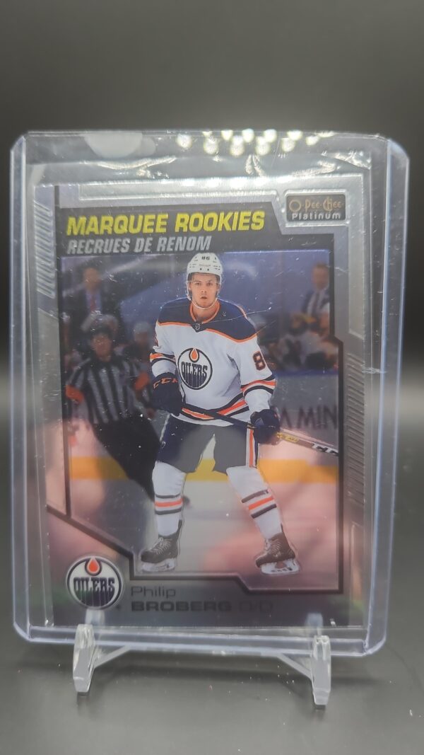 Philip Broberg 2020-21 O-Pee-Chee Platinum Marquee Rookies #190 Edmonton Oilers