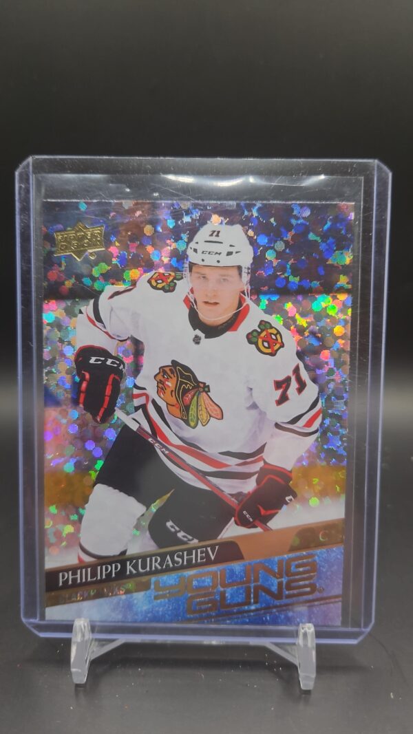 2020-21 Upper Deck Young Guns Speckled Rainbow Philipp Kurashev #238 Rookie RC