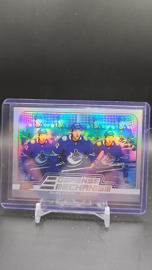 2022-23 Upper Deck UD Series 1 Defense Mechanism DM-8 Quinn Hughes