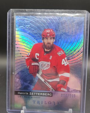 Henrik Zetterberg 2017-18 Trilogy Blue /999 #11 Detroit Red Wings