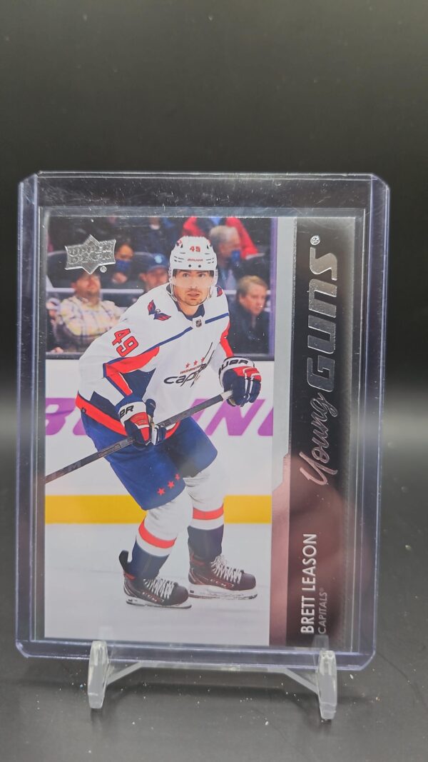 2021-22 Upper Deck Young Guns #703 Brett Leason