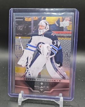 2021-22 Upper Deck '05-06 Black Diamond Retro #BD6 Connor Hellebuyck