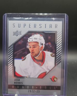 2022-23 Upper Deck Honor Roll Josh Norris Ottawa Senators #HR10