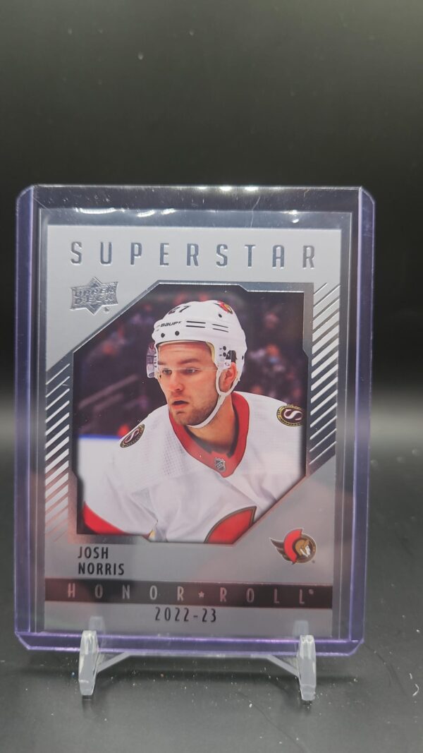 2022-23 Upper Deck Honor Roll Josh Norris Ottawa Senators #HR10