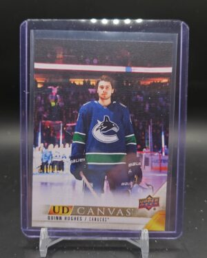 2022-23 Upper Deck Series 1 UD Canvas Quinn Hughes #C81