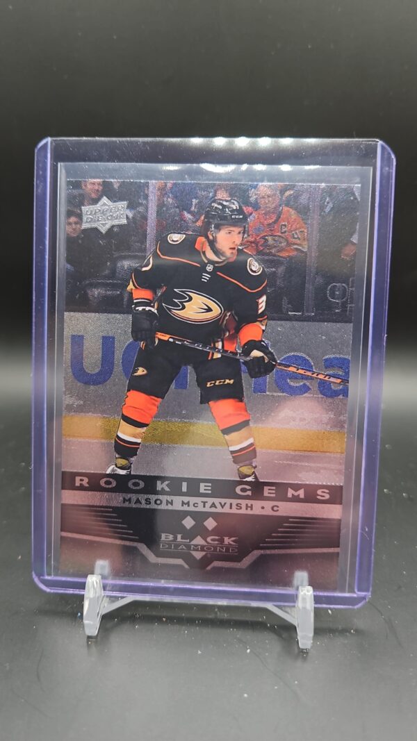 2021-22 UD Extended Series Black Diamond Rookie Gems #BD-25 Mason McTavish