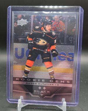 2021-22 UD Extended Series Black Diamond Rookie Gems #BD-25 Mason McTavish