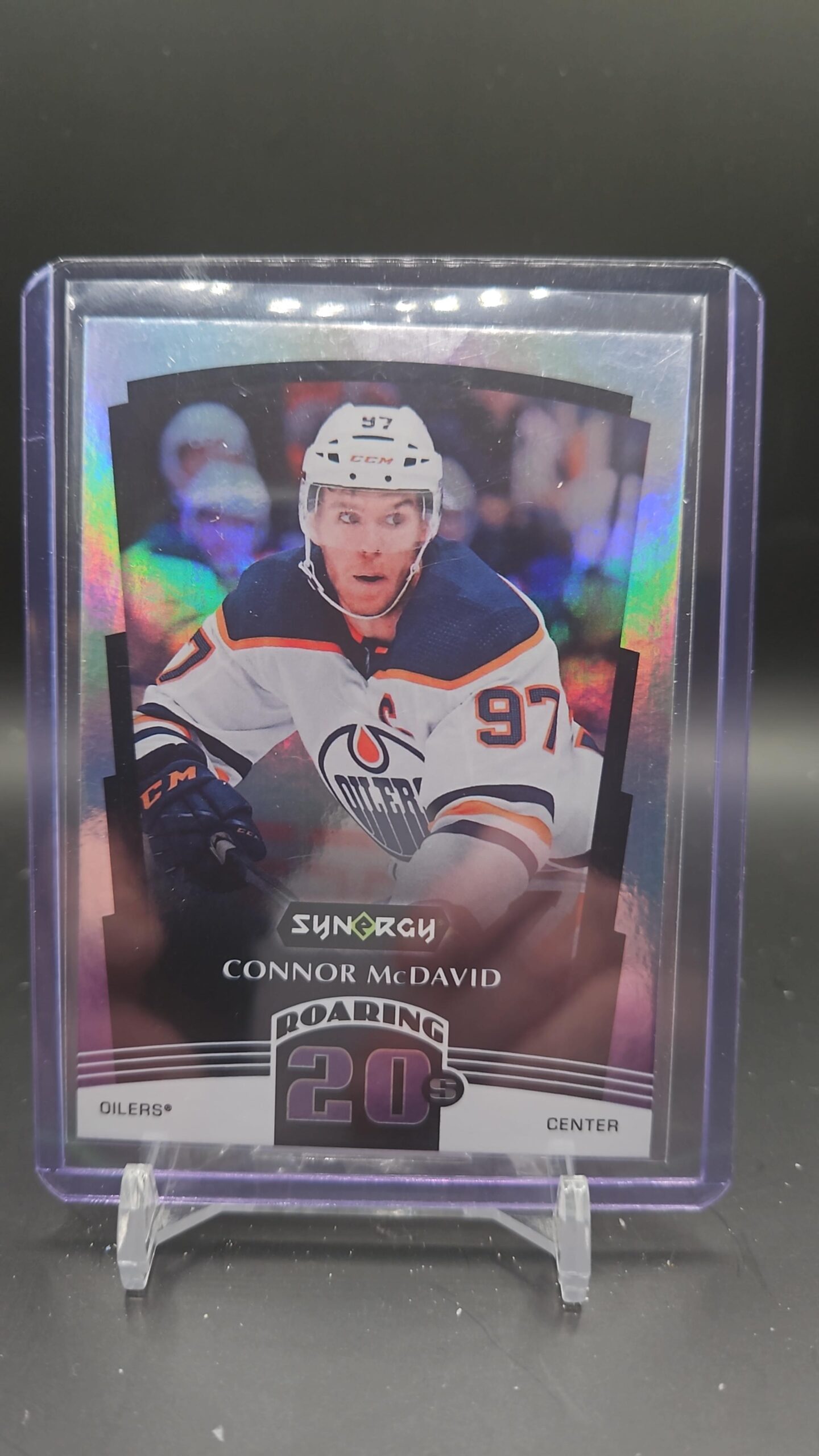 2020 20-21 UD SYNERGY ROARING 20's OILERS CONNOR MCDAVID #R-18