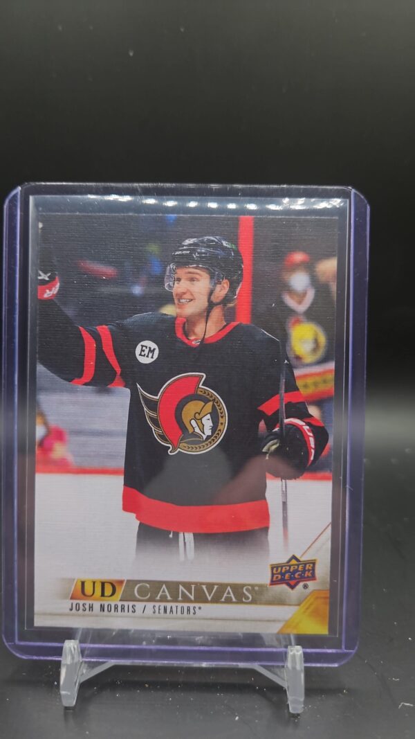 2022-23 Series 1 UD Canvas #C57 Josh Norris - Ottawa Senators
