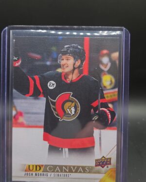 2022-23 Series 1 UD Canvas #C57 Josh Norris - Ottawa Senators