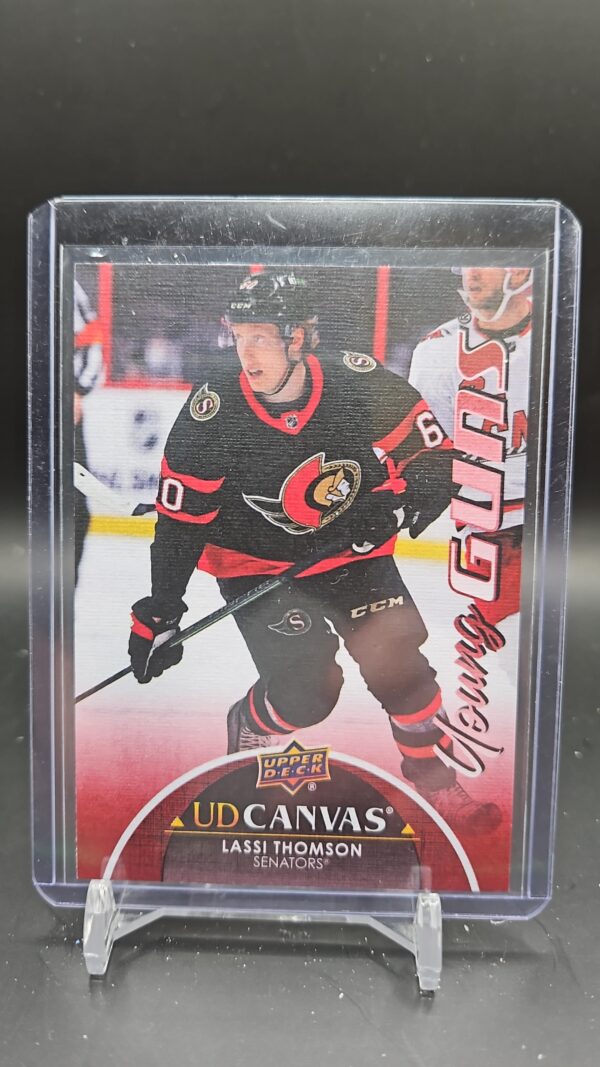 2021-22 Upper Deck Extended Series Canvas Young Guns Lassi Thomson