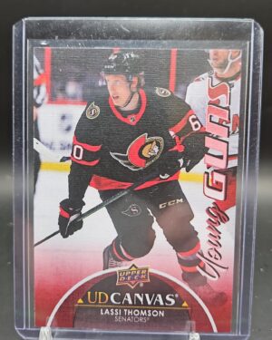 2021-22 Upper Deck Extended Series Canvas Young Guns Lassi Thomson