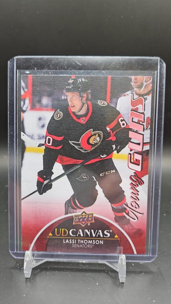 2021-22 Upper Deck Extended Series Canvas Young Guns Lassi Thomson