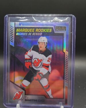 2020-21 O-Pee-Chee Platinum Marquee Rookies Sunset Ty Smith #193 Rookie RC