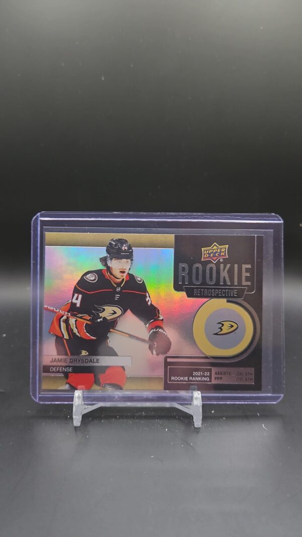 2022-23 Series 1 Rookie Retrospective #RR-4 Jamie Drysdale - Anaheim Ducks