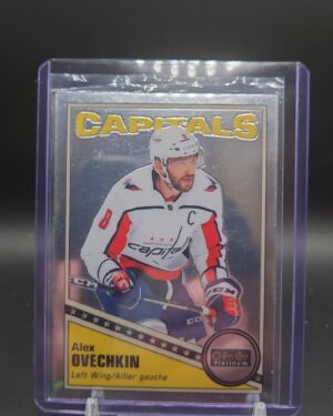 2019-20 Platinum Retro Alex Ovechkin #R-40 Capitals card