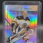 2021-22 Upper Deck SPx Retro Jeremy Swayman #SPX-32