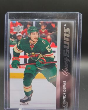 2021-22 Upper Deck Young Guns #702 Connor Dewar Minnesota Wild