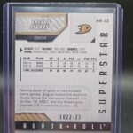 Trevor Zegras 2022-23 Upper Deck Series 1 Superstar Honor-Roll #HR-33 Anaheim - Image 2